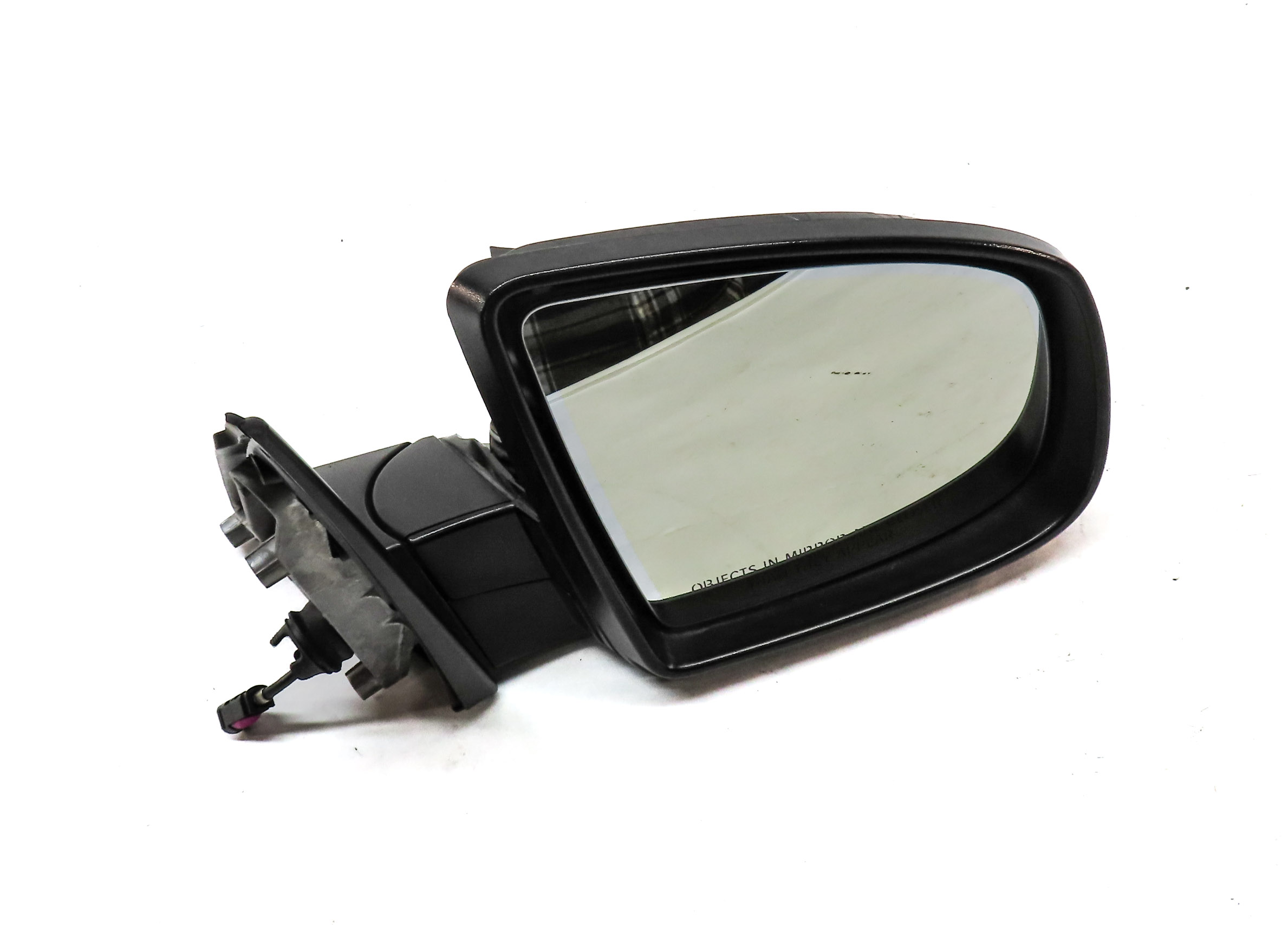 10-14 BMW X6 ///M (E71) RIGHT DOOR MIRROR PFOLD AUTODIM CAMERA HEAT MEMORY WHITE — exact item pictured